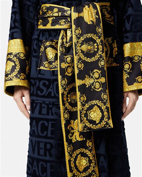 versace robe dhagate|Versace i love baroque bathrobe.